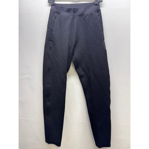 Lululemon Pants - Lululemon Engineered Warmth Pant‎ Women 4 Black Textured Wool Blend Joggers